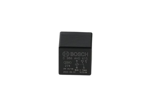 BOSCH 0 986 AH0 615 | Role 24V 5 Uçlu Ayaksız Plastik [ 87 A ]