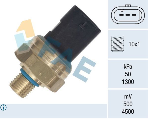 FAE 15641 | Basınç Sensörü (Om654, Om656) W205 18 > W213 18 > C257 18 > C253 19 > W222 17 >