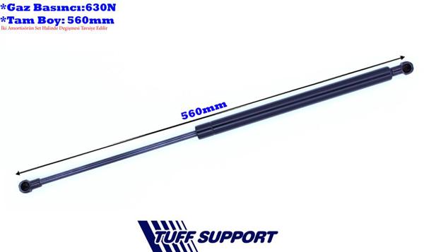 TUFFSUPPORT 611706 | Bagaj Amortisörü Volvo Xc60 08 Gazlı