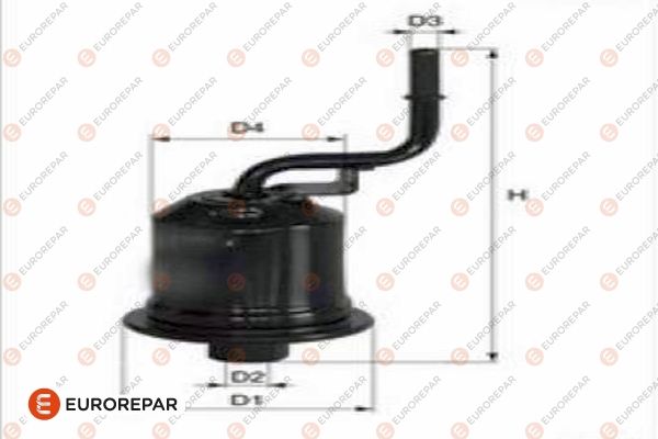 EUROREPAR 1682253780 | Yakıt Filtresi