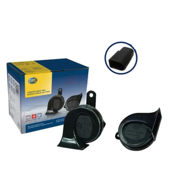HELLA 3FH007728-971 | Korna Takımı Opel 12V 400Hz / 500Hz