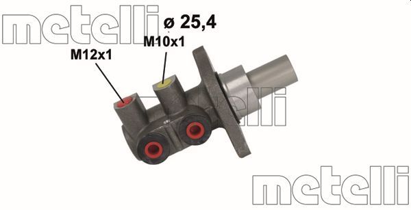 METELLİ 05-1129 | Ana Fren Merkezi Opel Astra H Esp Dısında