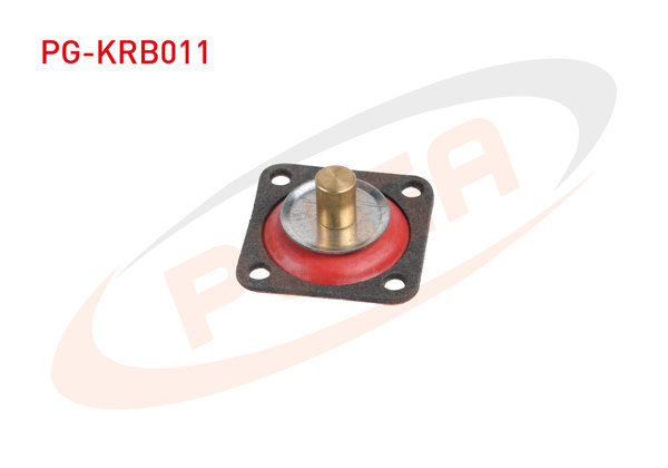 PUGA PG-KRB011 | Karbüratör Dıyaframı Düz Kafa R.12 | 10 Adet