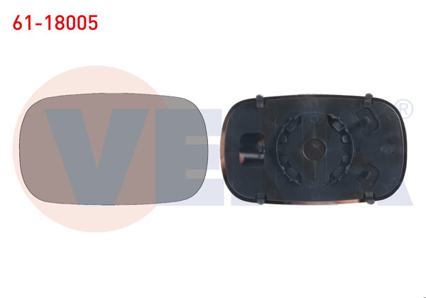 VEKA 61-18005 | Ayna Camı Sol-Sağ Mekanik Fiat Doblo 2001-2010