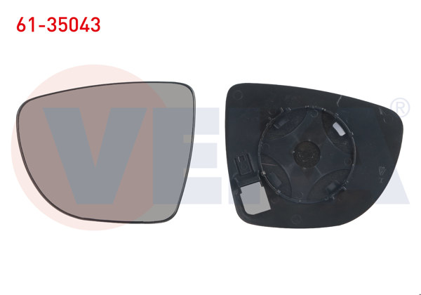 VEKA 61-35043 | Ayna Camı Sol Mekanik Renault Clio IV 2012-/ Captur 2013