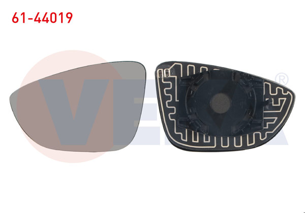 VEKA 61-44019 | Ayna Camı Sol Isıtmalı Asferık VW Jetta IV 2011 -