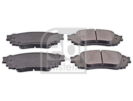 FEBI BILSTEIN 116417 | Arka Fren Balatası Toyota Chr 1.2 1.8 Hybrıd 16 > Rav4 18 >