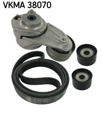 SKF VKMA38070 | Kanallı Kayış Seti (7Pk2035, Kütüklü) X164 09 > 12 W204 09 > 14 W212 09 > 15 W164 09 > 11 Sprinter 907 910 1