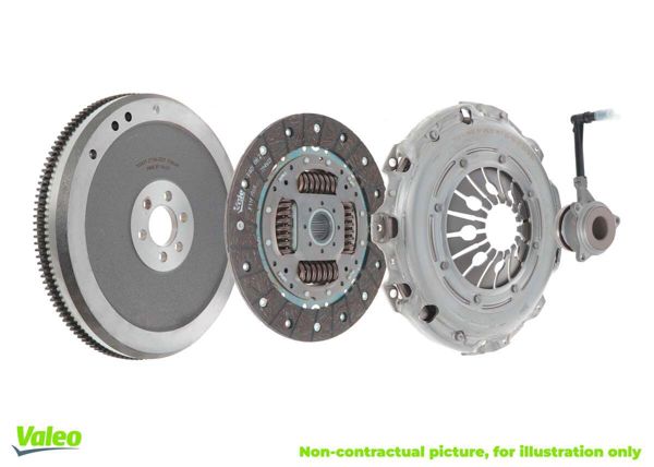 VALEO 845282 | Volan Debriyaj Seti Rulman Sabit Volanlı Kit Komple Opel Astra J Insignia A Meriva B Zafira C A14net B14net 832260