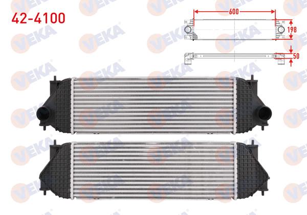 VEKA 42-4100 | Turbo Radyatörü (Intercooler) Suzuki Grand Vitara II (Jt) 1.9 Ddıs 2005 -