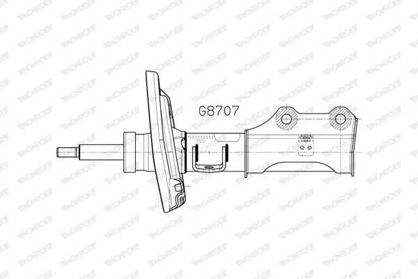 MONROE G8707 | Opel İnsignia B Ön Amortisör Sağ 84155686