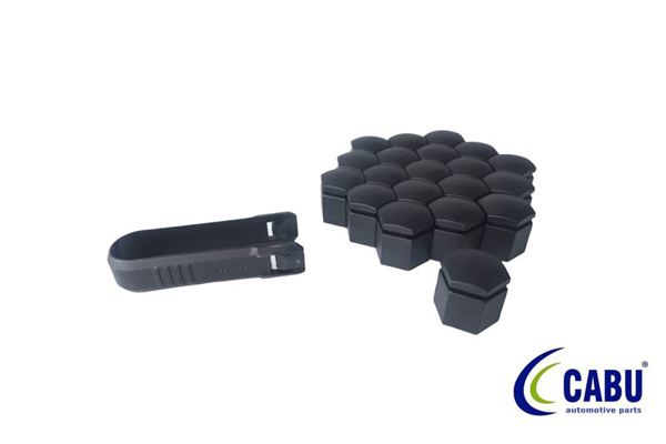 CABU 220654 | Bijon Kapağı (Siyah) 17X23mm Corsa C D E Astra G H Zafıramerıvaadam (20 Adet + 220644)