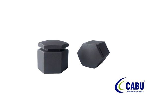 CABU 220655 | Bijon Kapağı (Komur Metalık 17×23M) Corsa Astra Zafira Meriva | 5 Adet