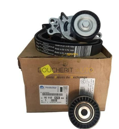 MOPAR (PSA) 1611282080 | Alternatör Kayış Kiti 206+ TU3A 1.4 8V 1.6 16V Klimalı