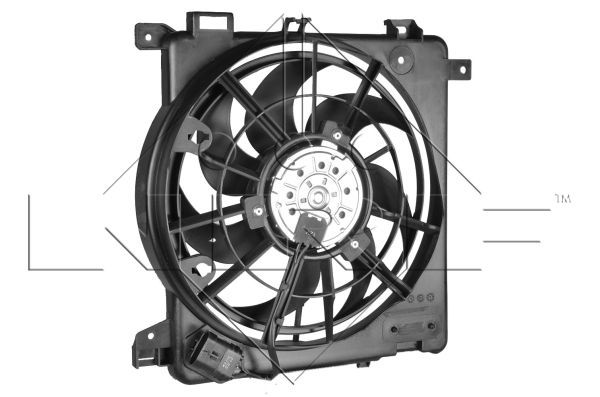 NRF 47622 | Opel Astra H 1.3 1.7 1.9 CDTI Fan Motoru Davlumbazlı Komple 24467444