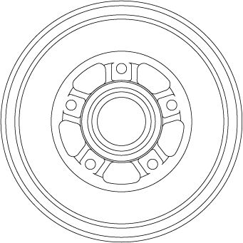 TRW DB4560MR | Fren Kampanası Rulmanlı ABS Sensör Halkalı 4×2 Duster