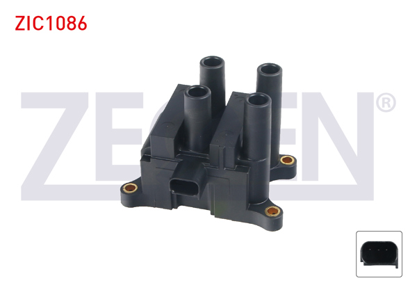 ZEGEN ZIC1086 | Ateşleme Bobini Ford Focus 1.6İ (Iqja-Hxjb-Hxja-U5ja) 2004-2011 / Fiesta 1.6 (Iqja-Hxjb-Hxja-U5ja) 2008-2012 / Focus III 1.6İ (Pnda-Muda-Xtda-Iqdb) 2011-2015
