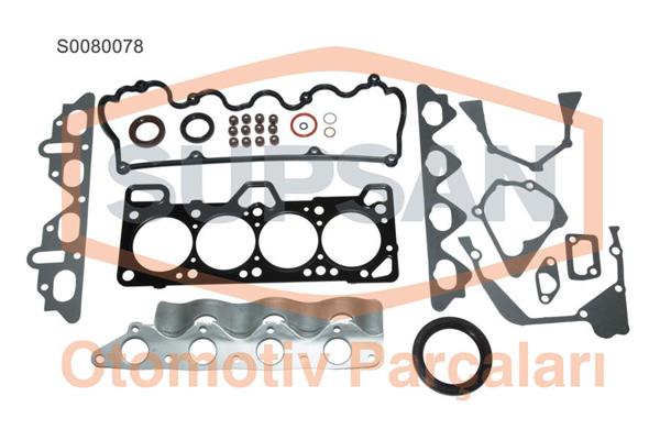 SUPSAN S0080078 | Motor Takım Conta Keçeli Silindir Kapak Contalı Accent 1,3 1,5 12V
