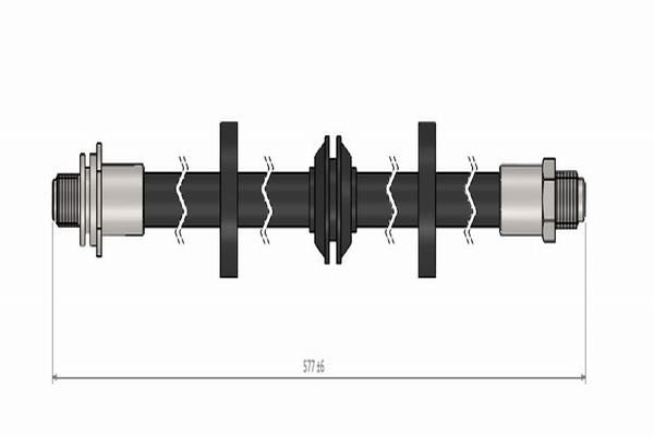 CAVO C900 731A | Fren Hortumu Arka [ Ford Mondeo (I) 93-96 ]