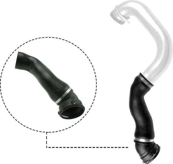 GATES 09-0185 | Turbo Hortumu Metal Parca Hariç BMW 525 D / 530 D E60 E61