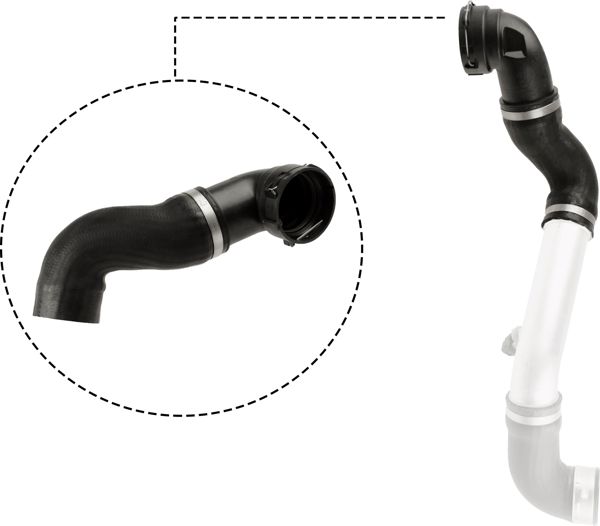 GATES 09-0730 | Turbo Hortumu BMW X3 E83 Lcı M57 N Üst