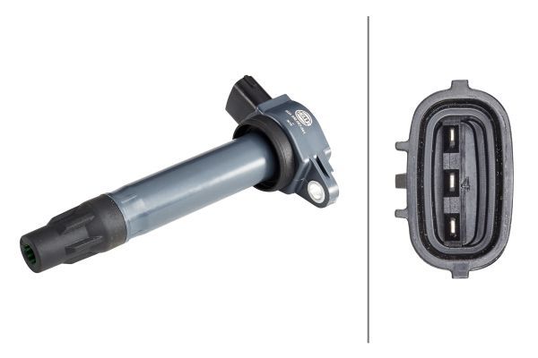 HELLA 5DA 358 057 541 | Ateşleme Bobini 3-Kutuplu Psağ4007-4008 / Mitsubishi Outlander-Lancer VIII