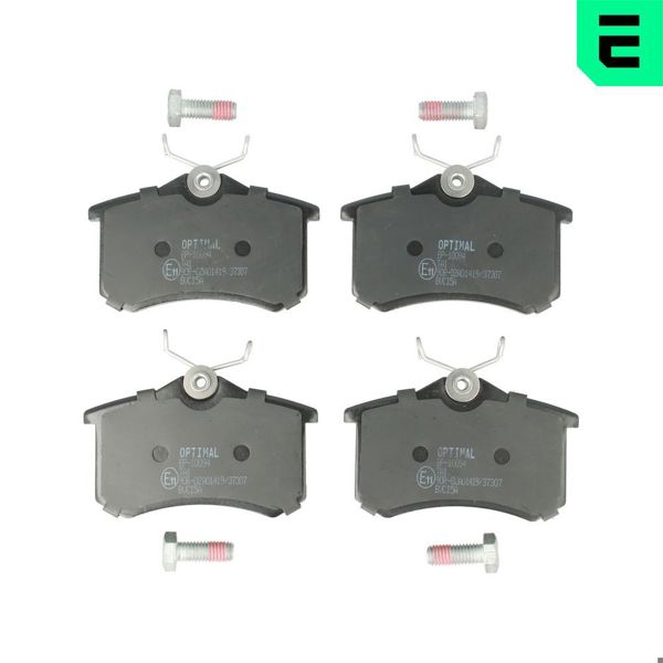 OPTIMAL BP10094 | Bp-10094 Fren Balatası Arka (87mm) Passat 307 Megane II IV Partner