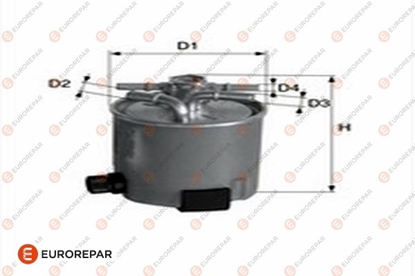 EUROREPAR 1682252780 | Yakıt Filtresi Mazot Filtresi