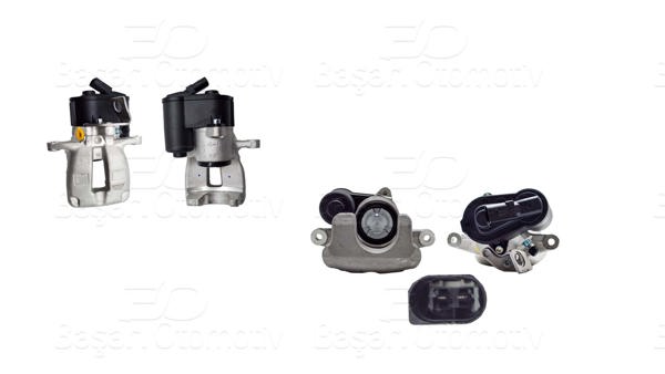 WISCO 1203115-00 | Fren Kaliperi Arka Sol (Motorlu) VW Passat B6 1.4 1.6 TSI- FSI 2.0 TDI 05-10 CC B6 2.0 TDI 08-12