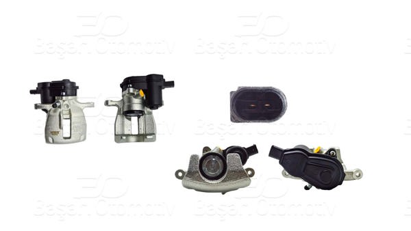 WISCO 1203216-00 | Fren Kaliperi Arka Sağ (Motorlu) Audi A4 B8 1.8 2.0 TFSI 08-15 A5 08-17 Q5 3.0 TDI 08-17