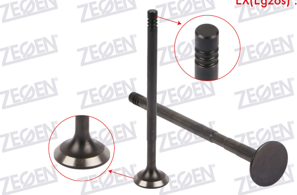 Citroen C3 Aircross Subap Takımı 1.2 EMME EGSOZ Zegen Marka