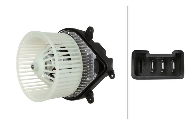 HELLA 8EW366400-791 | Kalorifer Motoru P306 1.6 94 > 01 2.0 97 > 02