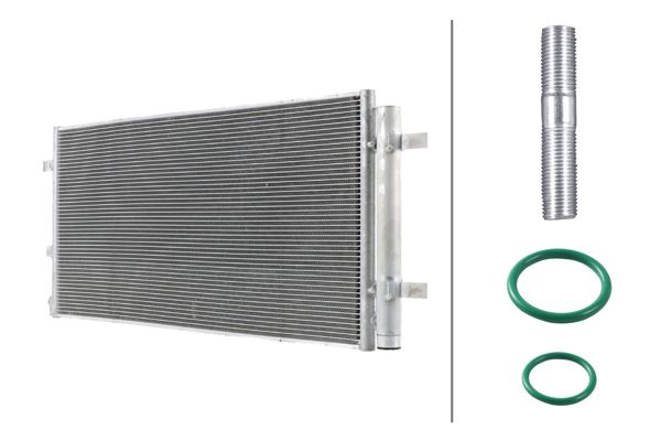 HELLA 8FC366221-771 | Klima Radyatörü A6 A7 15 > 18