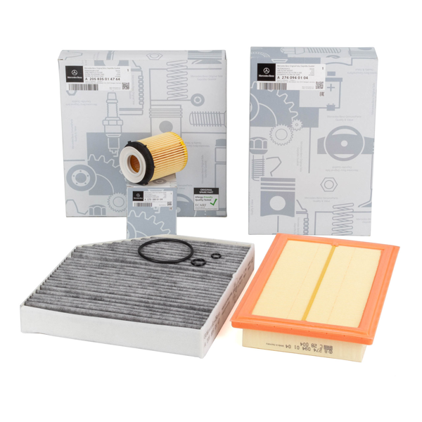 Mercedes W213 Kasa E180 Periyodik Bakım Filtre Seti Orijinal