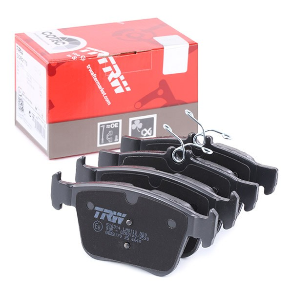 TRW GDB2179 | Arka Fren Balatası-(VW Golf 13-20 Audi A3 13-20 Seat Leon 17-20)