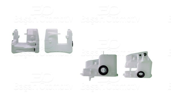 WISCO 1233538-00 | Silecek Su Deposu Far Yıkamalı Alt 3.7Lt VW CC 09-13