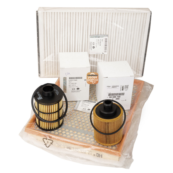 Periyodik Bakım Filtre Seti Opel Astra H 1.3 ( Süngerli Hava Filtresi + Ufi Tipli Yağ Filtresi )