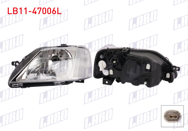 LABO LB11-47006L | Far Sol Dacia Logan 2004-2007