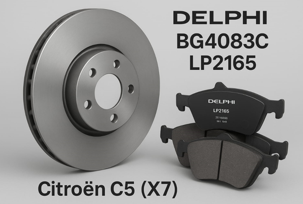 Citroen C5 (X7) 2008 - 2015 Ön Fren Disk Ve Balata Takımı Delphi Marka 
