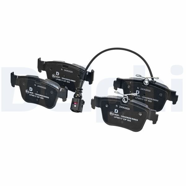 DELPHI LP3917 | Fren Balatası Arka Audi A3 Quattro,A3 Sportback,A3