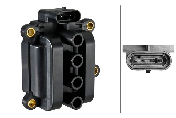 HELLA 5DA 358 102 151 | Ateşleme Bobini,Dacia Logan-Sandero / Renault Clio-K