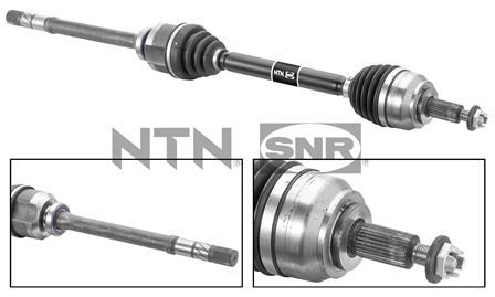 SNR DK55119 | Driveshaft Kits Laguna III-2,0L DCI-Pk4-10 / 2