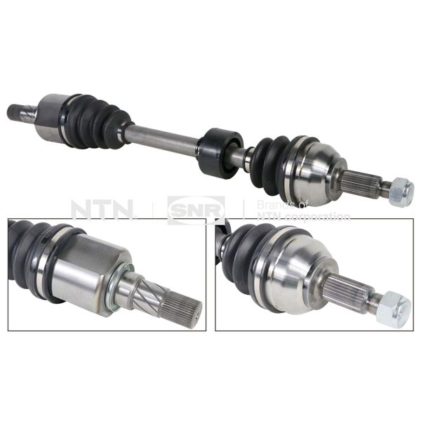 SNR DK55145 | Ön Aks Komple Sol Renaultmegane II 2.0 08.2006-02.2008