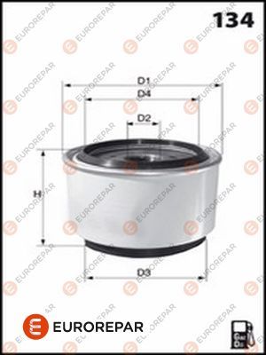 EUROREPAR 1643629580 | Yakıt Filtresi