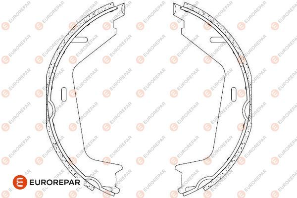 EUROREPAR 1690922380 | Fren Balatası Arka